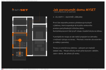 Cesta domem je zážitek = jak porozumět domu MYSET No.4